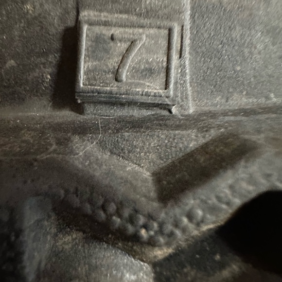 51. Nautica Rubber Rain Blue Boots with Silver Nautica Emblem on the Side - Picture 4 of 7